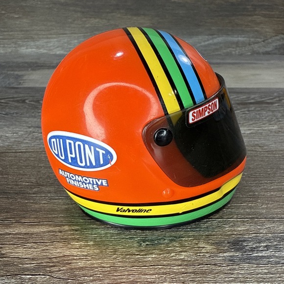 Simpson Nascar Mini Helmets Signature & First Ed. Kodak Marlin & DuPont Gordon - Picture 11 of 16